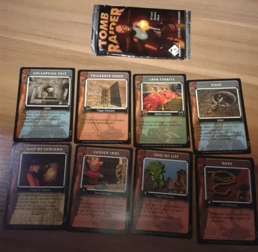Vendo pack de cards importados Tomb Raider (1999)