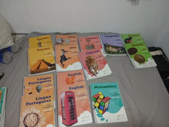 Livros colegio getsemani 7ano