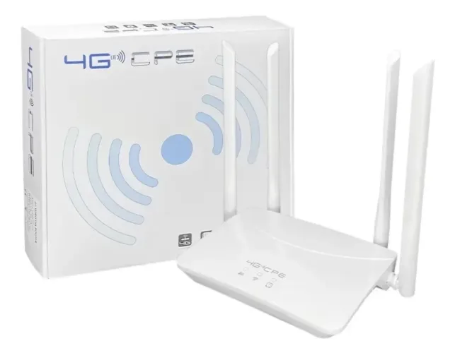 Roteador 4g Cpf912-oy Branco Compatível Redes 4g Lte 12v