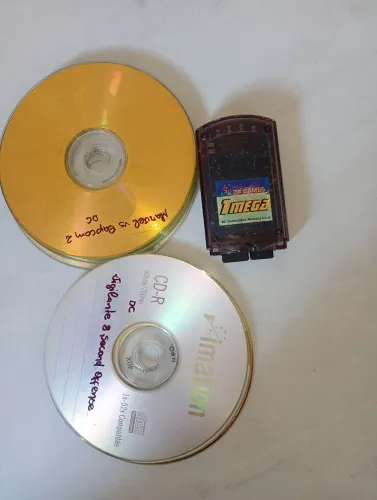 Jogos + Memory card Dreamcast 
