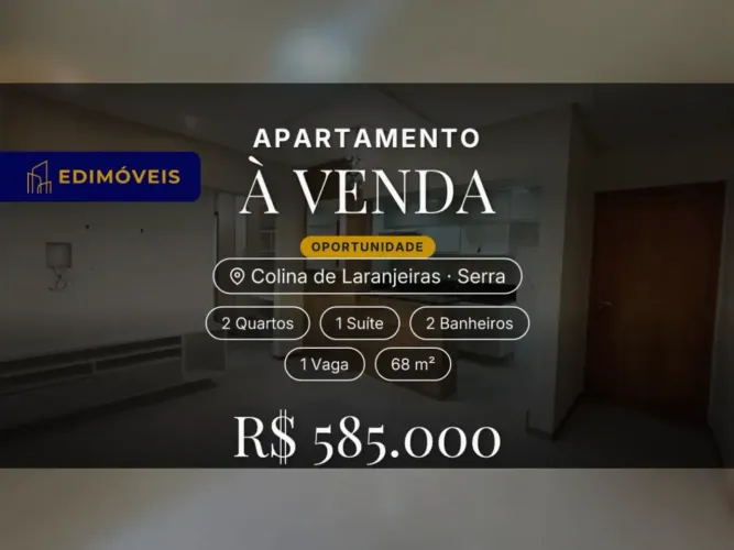 Oportunidade na Colina de Laranjeiras: Apartamento 2 quartos reformado