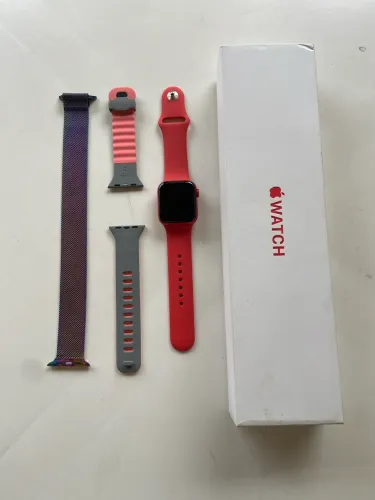 Apple Watch 6 novo função cellular red edition aceito cartão
