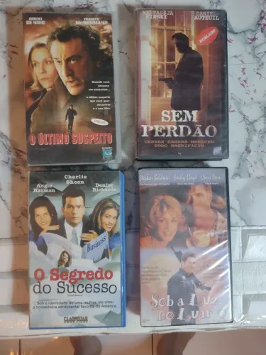 Lote de fitas vhs