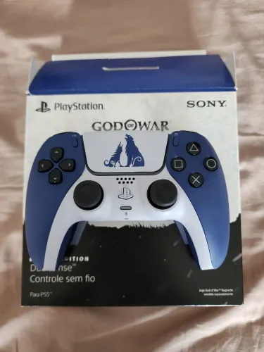 Controle DualSense PS5 - Edição Limitada God of War Ragnarök - Seminovo