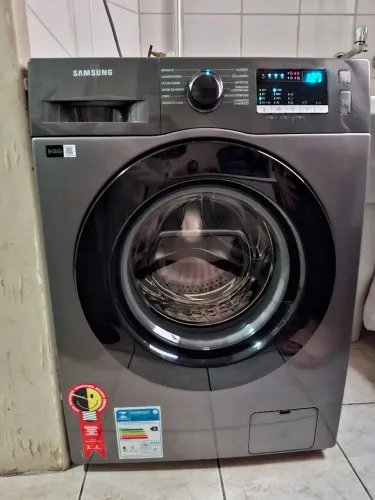Lavadora Digital Inverter Samsung WW11T Inox 11kg