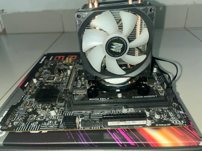 Kit Upgrade Intel I3 10100f + Placa Mãe B560m Msi + Cooler Torre