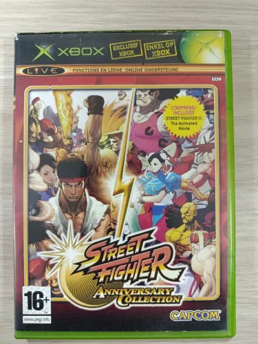 Street Fighter Anniversary Collection Xbox Classic