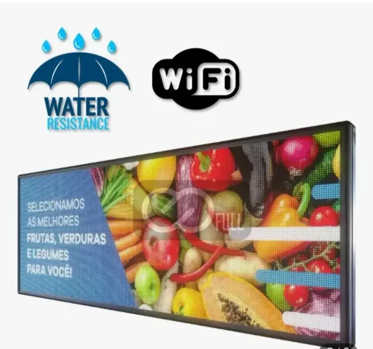 Painel de Led Externo 1,68 X 0,72 P5