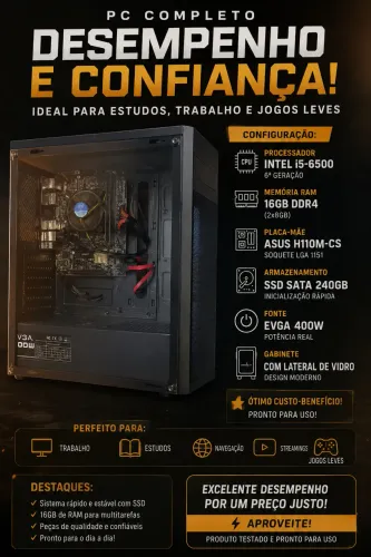 Desktop - Apenas Gabinete