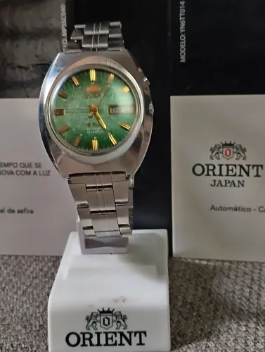 Orient três estrelas automático 1973
