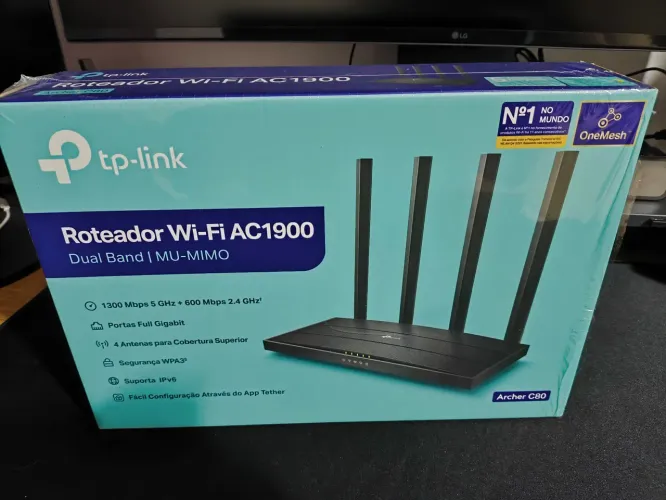 Roteador Archer C80 Wi-fi Gigabit Dual Band Ac1900 Tp-link