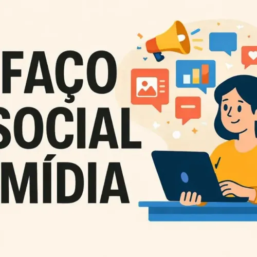 FAÇO SOCIAL MIDIA