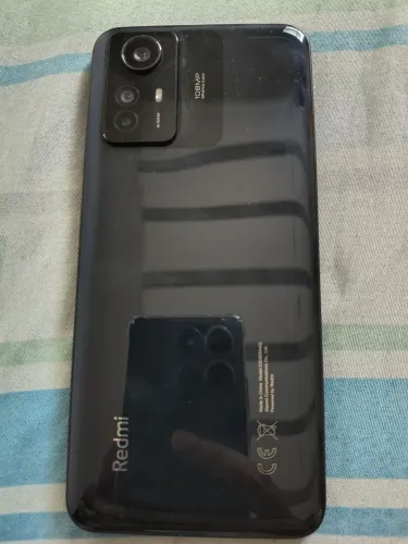 Xiaomi Redmi Note 12S 256GB/8GB Câmera 108MP preto, carregador original 