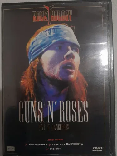 DVD Guns n' Roses Live & Dangerous original