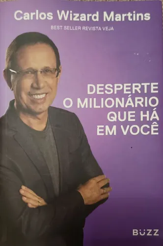 Venda do livro "Desperte o milionário que há em você"-Carlos Wizard Martins