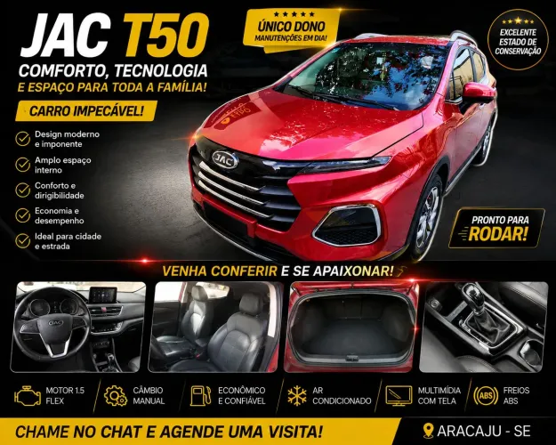 JAC T50 Plus 1.6 16V 5P AUT 2022