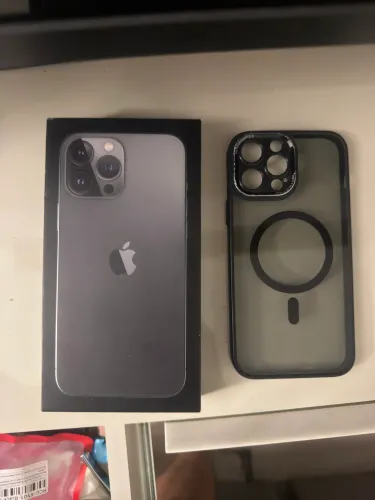 Caixa iPhone 13 Promax brinde capa 