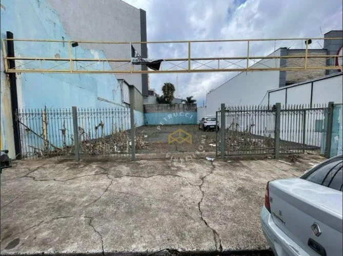 TERRENO COMERCIAL DE 322M² PARA LOCAÇÃO NO BAIRRO JARDIM CHAPADÃO EM CAMPINAS/SP.