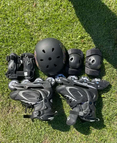 Patins Traxart Faster 80mm Completo - Usado 1 Vez