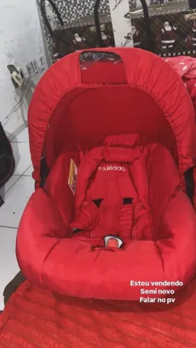 Ele foi usado poucas vezes pela minha bebê está em otimas condições a marca dele é da kido