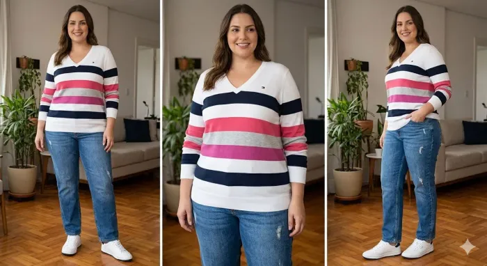 TOMMY HILFIGER cardigã Tam M até 44