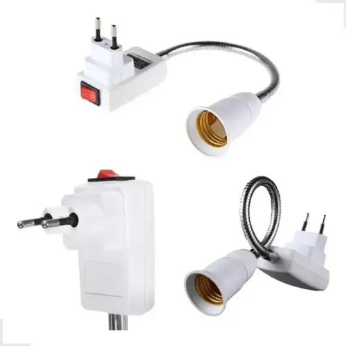 adapitador de lampada de tomada