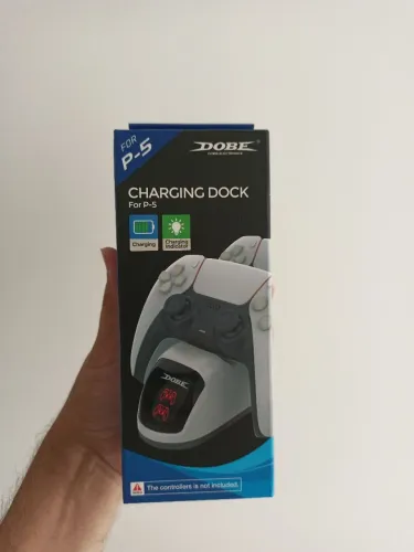 Dock carregador controle PS5