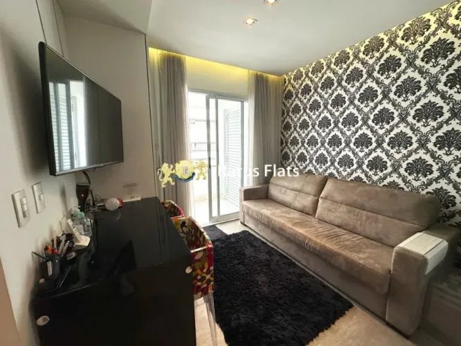 Flat para alugar no Paraíso - Edifício Stella Vega (Mercure Ginásio Ibirapuera)