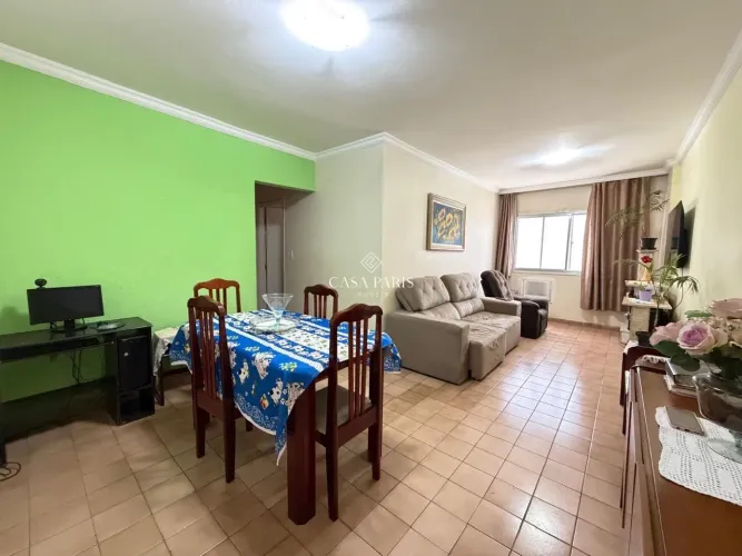 Apartamento mobiliado de 88 m² à venda no Boqueirão, Praia Grande/SP