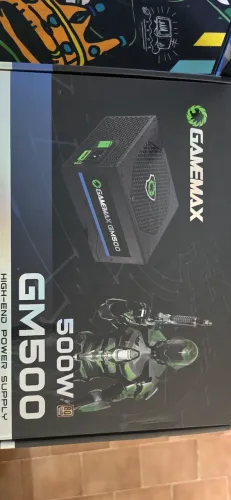 Fonte gamemax 500w