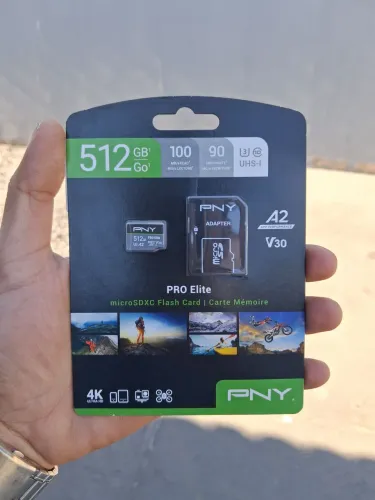 Cartão de Memória 512gb Flash Pro Elite PNY microSDXC