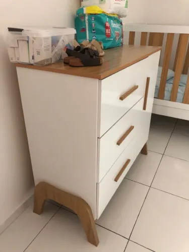 Berço e cômoda Guti Rêtro