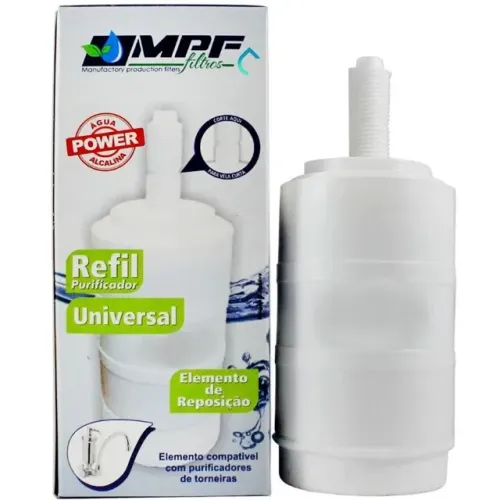 Refil Vela de Torneira Universal Compatível Com Filtro Lorenzetti Acqua Bella