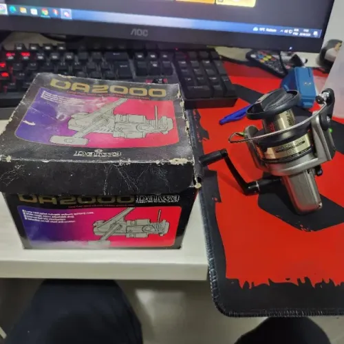 Molinete Daiwa DA2000 Original - Nunca usado - Funcionando Perfeitamente
