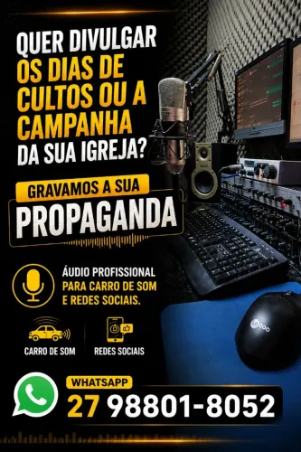 Gravação de Vinhetas 