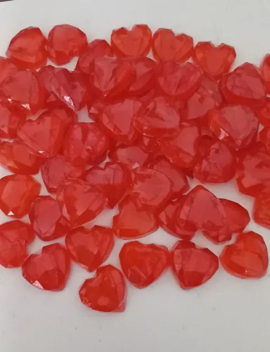 Lembrancinha mini coração lapidado sabonete