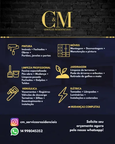 Serviços Gerais em Bauru | Pintura, Limpeza, Elétrica e Hidráulica