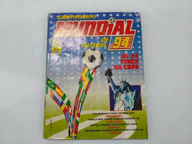 Álbum Copa do Mundo 1994 Tetra do Brasil