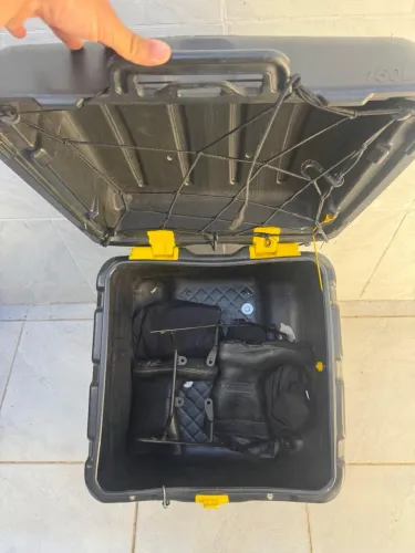 Baú 160 mais suporte chapam para Fan 160 