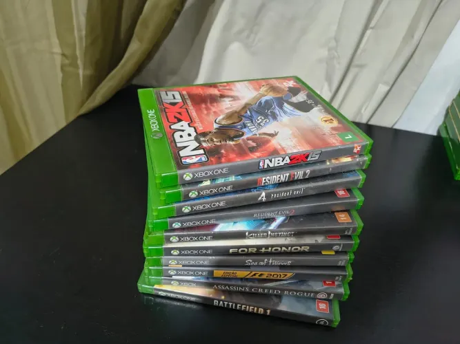 Pacote de 10 Jogos Xbox One + brinde