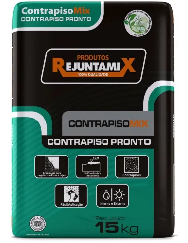 Contrapiso Interno e Externo 15kg Rejuntamix