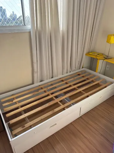 Cama MDF montessori com 2 gavetas