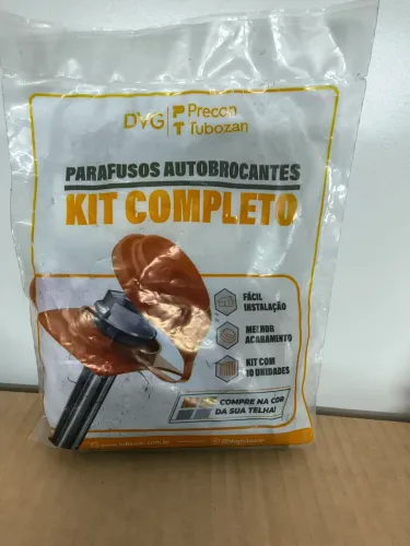 Kit de parafusos Precon cerâmica PVC com10 parafusos