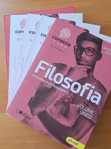 Livros Filosofia Plurall Conecte Live