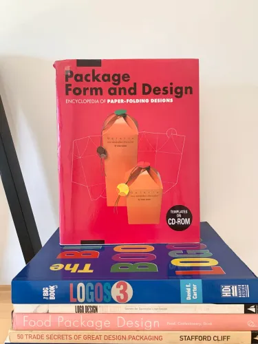 livro importado package form and design - embalagens - propaganda e marketing