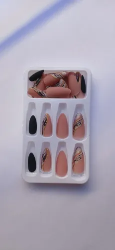 24 unhas postiças realista