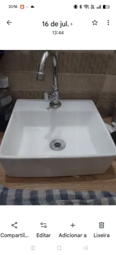 Cuba para banheiro