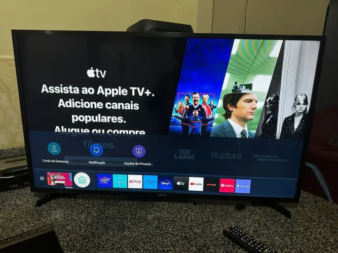 SMART TV 32 SAMSUNG TIZEN COMPLETA CONTROLE REMOTO PEZINHO WI-FI INTEGRADO BLUETOTH
