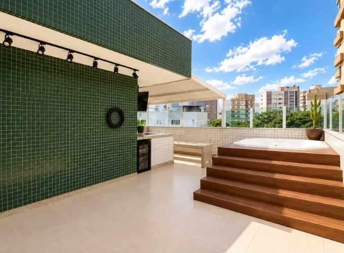 Cobertura mobiliada para locação, 3 quartos com 1 suíte, 186m² de área no Anchieta