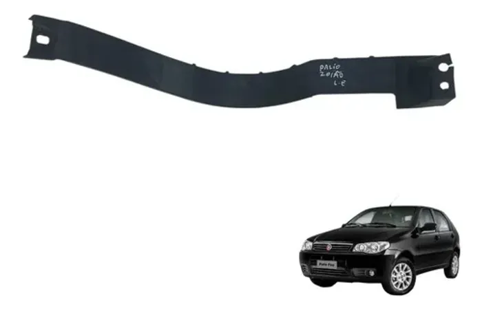 Guia Lateral Parachoque Dianteiro Esquerdo Fiat Palio 1.0
